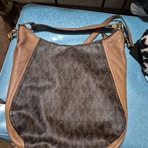 Michael Kors Brown and Tan Women's Bag